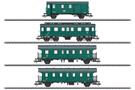 Märklin H0 SNCB Personenwagen-Set zu Reihe 81, Ep. III, 4-tlg.