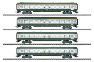 Märklin H0 SNCF Reisezugwagen-Set, Ep. IV, 4-tlg. (MHI) *werkseitig ausverkauft*