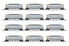 Märklin H0 UP Kohletransportwagen-Set Hopper Car, Ep. VI, 12-tlg. *werkseitig ausverkauft*