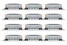 Märklin H0 UP Kohletransportwagen-Set Hopper Car, Ep. VI, 12-tlg. *werkseitig ausverkauft*