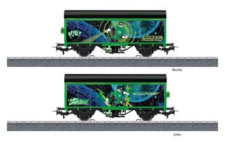 Märklin Start up H0 (AC) gedeckter Güterwagen, Green Lantern *werkseitig ausverkauft*