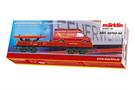Märklin Start up H0 Niederbordwagen Feuerwehr