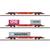 Märklin Z DB AG Containertragwagen-Set Sgns 691, ONE/Maersk, Ep. VI, 3-tlg. *werkseitig ausverkauft*