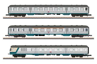 Märklin Z DB AG Nahverkehrswagen-Set, Ep. V, 3-tlg.