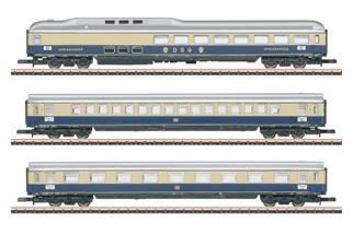 Märklin Z DB Reisezug-Wagenset 1 Rheingold, EP. III, 3-tlg. (MHI) *komplett vorreserviert*