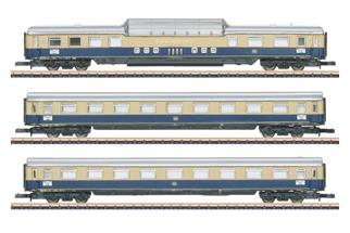 Märklin Z DB Reisezug-Wagenset 2 Rheingold, Ep. III, 3-tlg. (MHI) *werkseitig ausverkauft*