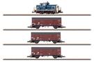 Märklin Z DBP Zugpackung BR 261 mit Güterwagen, Ep. IV, 4-tlg. (MHI)