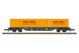Märklin Z MFD Rail Containertragwagen Sgns, Max Bögl, Ep. VI (MHI) *werkseitig ausverkauft*