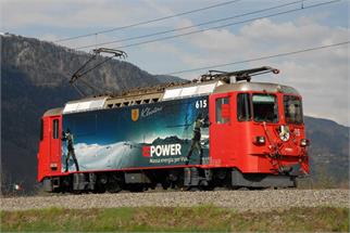 MDS N (Sound) RhB Elektrolok Ge 4/4 II 615 Klosters, RE-Power - Winter *werkseitig ausverkauft*