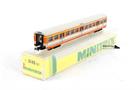Minitrix 3143 N DB Personenwagen ABx 791, kieselgrau/reinorange (OCC)