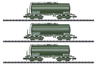 Minitrix N DB Kesselwagen-Set, USTC, Ep. III, 3-tlg.