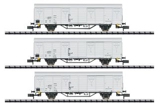 Minitrix N DR Güterwagen-Set Ibblps Kühlzug, 3-tlg.