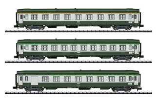 Minitrix N SNCF/CFR/MAV Schnellzugwagen-Set 2 Orient-Express, 3-tlg. *werkseitig ausverkauft*
