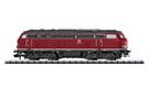 Minitrix N (Sound) DB Diesellok 218 209-5, purpurrot, Ep. IV