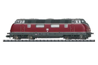 Minitrix N (Sound) DB Diesellok 220 004-6, purpurrot, Ep. IV