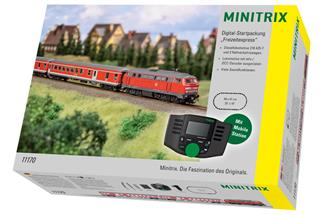 Minitrix N (Sound) DB Startset Freizeitexpress