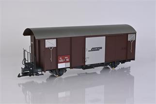 MK Modells IIm RhB gedeckter Güterwagen Gb 5021, schokoladenbraun