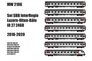 Models World H0 (AC) SBB Zugset IR 27 Luzern - Olten - Basel