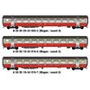 Models World H0 (DC Digital) SBB Schnellzugwagen-Set 3 Swiss Express, Ep. IV, 3-tlg. *werkseitig ausverkauft*