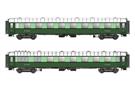 Models World H0 (DC) ETAT Personenwagen-Set A2syfi/A4yfi, Ep. IIb, 2-tlg.