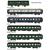 Models World H0 (DC) SNCF/CIWL Reisezug-Wagenset 1 Mistral, Ep. IIIb, 6-tlg.