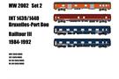 Models World H0 Railtour Zugset 2 INT 1438/1440 Camino Azul, 4-tlg.