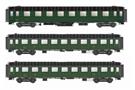 Models World H0 SNCF Reisezugwagen-Set OCEM A8/B9/B9, Ep. IIIb, 3-tlg.