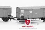 MW-Modell N SBB und FS Spitzdachwagen