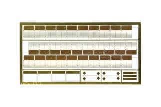 N-Train N Zäune aus Messing - Modell 10