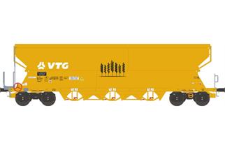 NME H0 (AC) VTG Getreidesilowagen Tagnpps, gelb - Logo weiss, Ep. VI