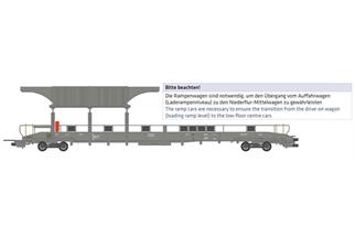 NME H0 (DC) BLS Autoverlad-Rampenwagen, AP42, Typ Talbot, Ep. VI