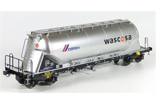 NME H0 Wascosa/cemex Zementsilowagen Uacns, silber, Ep. VI *werkseitig ausverkauft*