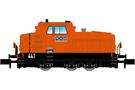 NME N (Digital) RAG Rangierdiesellok DHG 500 C, orange