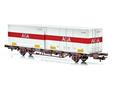 NMJ H0 CargoNet Containertragwagen Lgns 42 76 443 2413-4, AGA