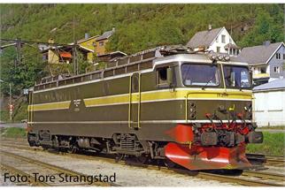 NMJ H0 (DC) NSB Elektrolok El 15.2191, grün/gelb mit neuen Lüftern