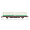 NMJ H0 Green Cargo Containertragwagen Lgjns 42 74 443 0 754-5