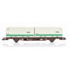 NMJ H0 Green Cargo Containertragwagen Lgjns 42 74 443 0 754-5