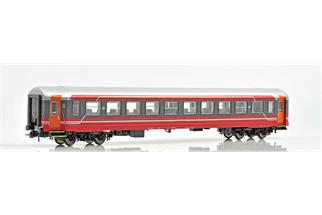 NMJ H0 NSB Personenwagen B3 25538, rot/grau/silber *komplett vorreserviert*