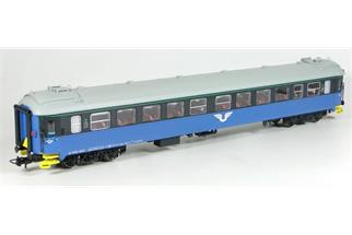 NMJ H0 SJ Personenwagen B1K.5106, 2. Klasse, blau/schwarz