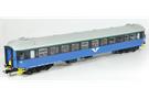 NMJ H0 SJ Personenwagen B1S 4899, 2. Klasse, blau/schwarz