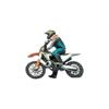 Noch H0 3D-Master-Einzelfigur Motocross-Motorrad im Gelände