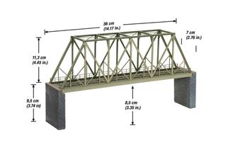 Noch H0 Kastenbrücke