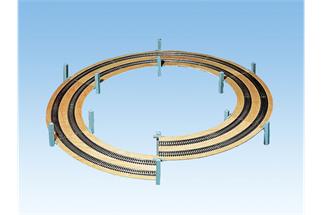 Noch H0 Laggies Gleiswendel-Komplettbausatz Aufbaukreis, R 481/542,8 mm, 1- oder 2-gleisig