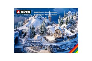Noch N Figuren-Adventskalender, mit 25 Figuren und Zubehör *werkseitig ausverkauft*