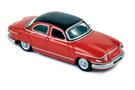 Norev H0 Panhard PL17 1961 Red with black roof