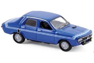 Norev H0 Renault 12 Gordini, 1971, Bleu-de-France