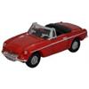 Oxford N MG B Roadster, tartan red