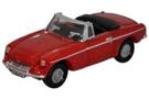 Oxford N MG B Roadster, tartan red