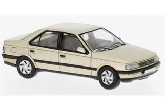 PCX H0 Peugeot 405, beige, 1987