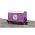 Peco 00-9 Ffestiniog Railway Box Van, Purple Moose Brewery